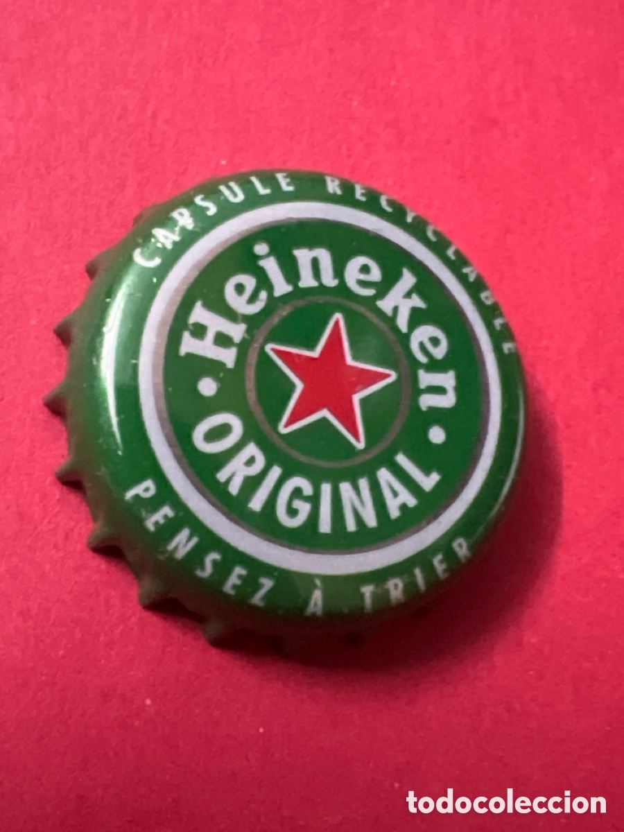 Coleccionismo de cervezas: T4/X35/O6. TAPON CORONA CHAPA BEER BOTTLE CAP KRONKORKEN TAPPI CAPSULE CERVEZA HEINEKEN ORIGINAL