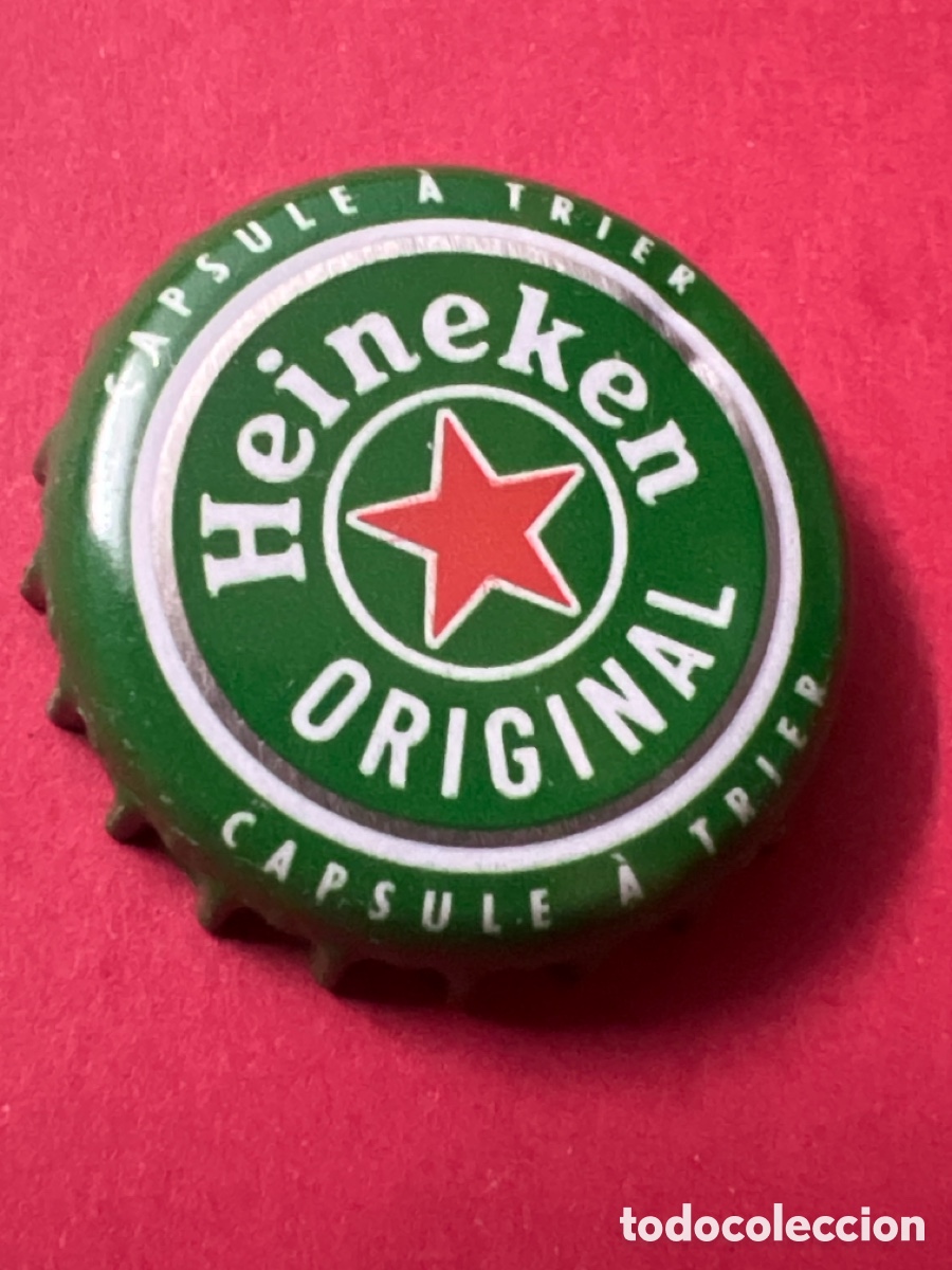 Coleccionismo de cervezas: T4/X35/P1. TAPON CORONA CHAPA BEER BOTTLE CAP KRONKORKEN TAPPI CAPSULE CERVEZA HEINEKEN ORIGINAL