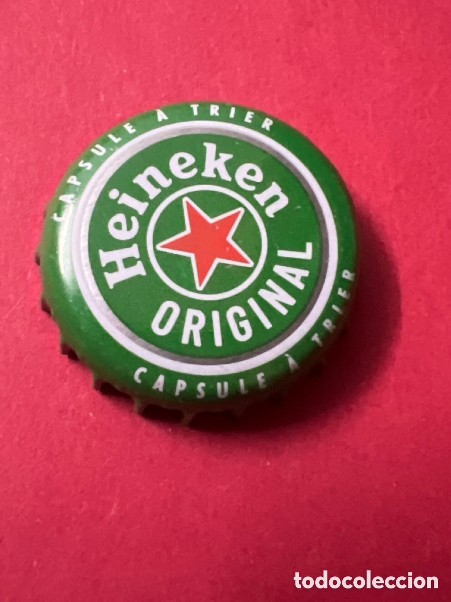 Coleccionismo de cervezas: T4/X35/P2. TAPON CORONA CHAPA BEER BOTTLE CAP KRONKORKEN TAPPI CAPSULE CERVEZA HEINEKEN ORIGINAL