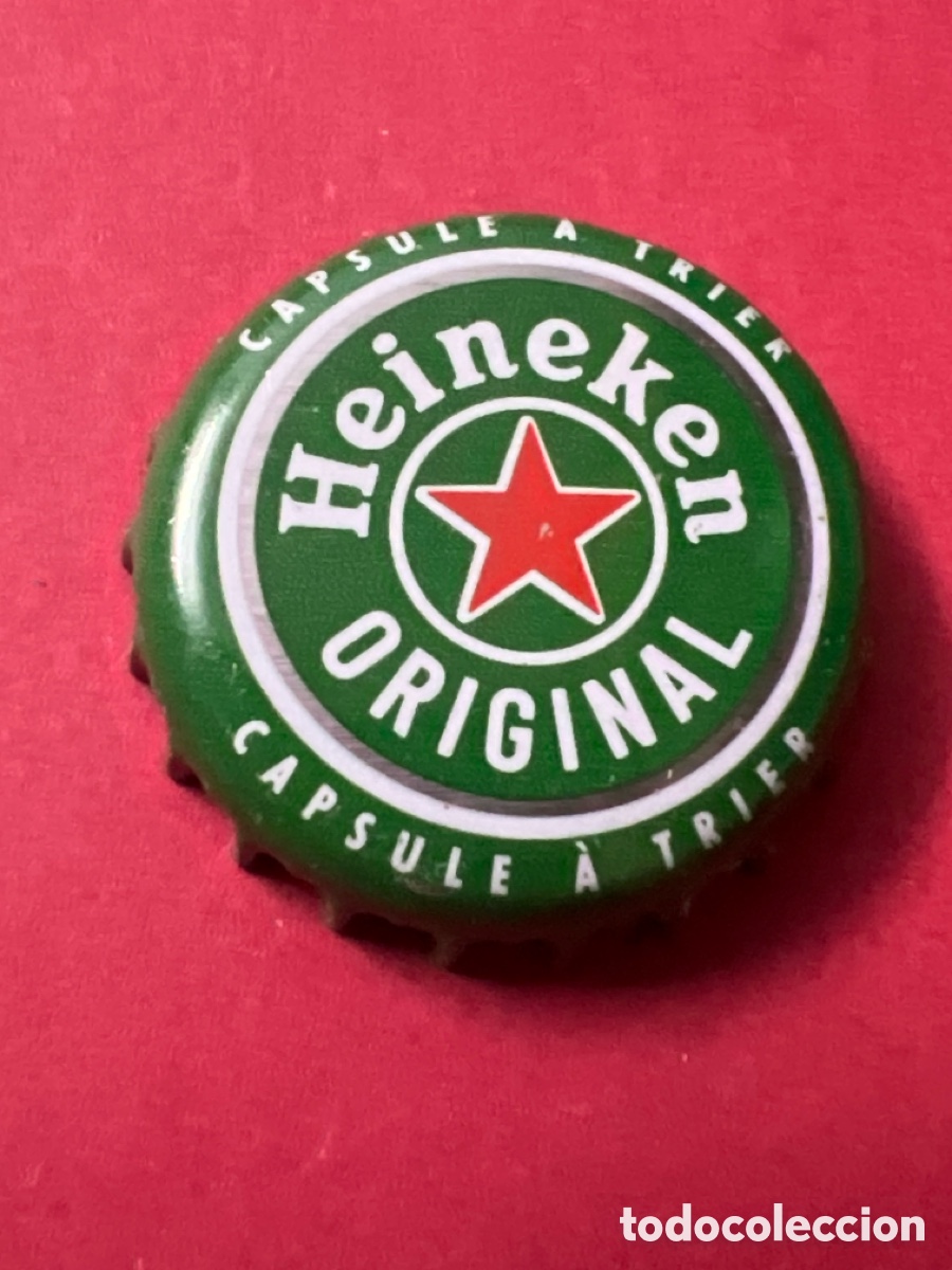 Coleccionismo de cervezas: T4/X35/P3. TAPON CORONA CHAPA BEER BOTTLE CAP KRONKORKEN TAPPI CAPSULE CERVEZA HEINEKEN ORIGINAL