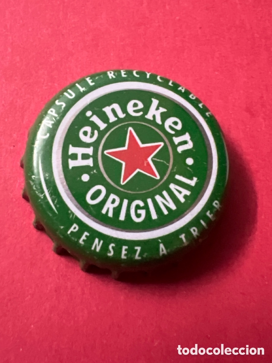 Coleccionismo de cervezas: T4/X35/P4. TAPON CORONA CHAPA BEER BOTTLE CAP KRONKORKEN TAPPI CAPSULE CERVEZA HEINEKEN ORIGINAL