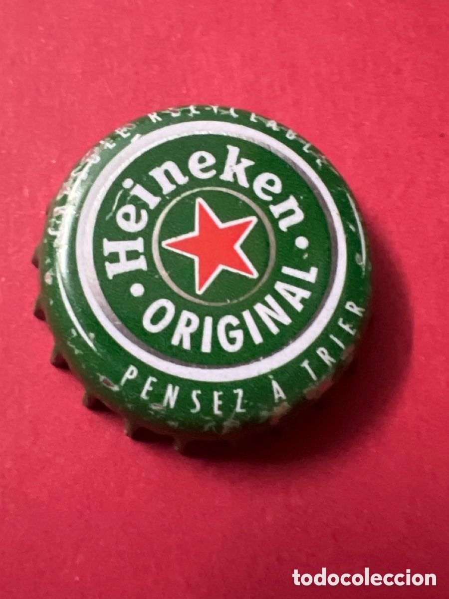 Coleccionismo de cervezas: T4/X35/P6. TAPON CORONA CHAPA BEER BOTTLE CAP KRONKORKEN TAPPI CAPSULE CERVEZA HEINEKEN ORIGINAL