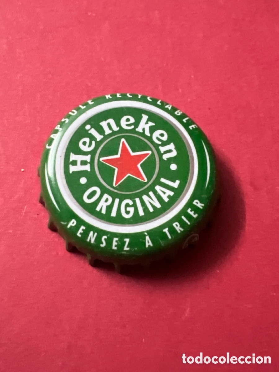 Coleccionismo de cervezas: T4/X35/Q1. TAPON CORONA CHAPA BEER BOTTLE CAP KRONKORKEN TAPPI CAPSULE CERVEZA HEINEKEN ORIGINAL