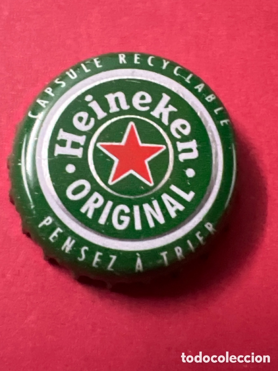 Coleccionismo de cervezas: T4/X35/Q3. TAPON CORONA CHAPA BEER BOTTLE CAP KRONKORKEN TAPPI CAPSULE CERVEZA HEINEKEN ORIGINAL