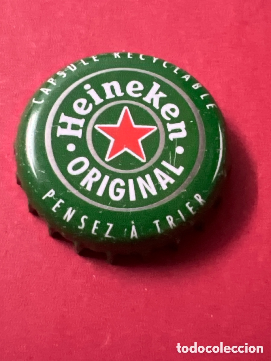 Coleccionismo de cervezas: T4/X35/Q6. TAPON CORONA CHAPA BEER BOTTLE CAP KRONKORKEN TAPPI CAPSULE CERVEZA HEINEKEN ORIGINAL