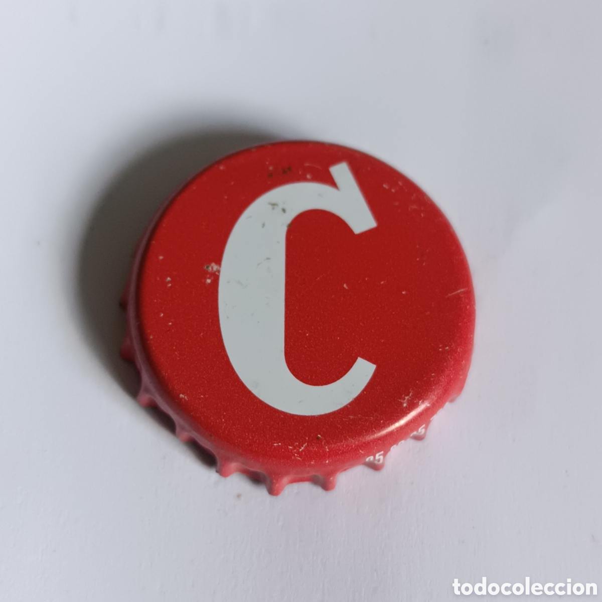 Collezionismo di birre: CRUZCAMPO ROJA CHAPA CERVEZA. CHAPA - TAPA - CORONA - CAPS- TAPON - GORRA. CROWN.