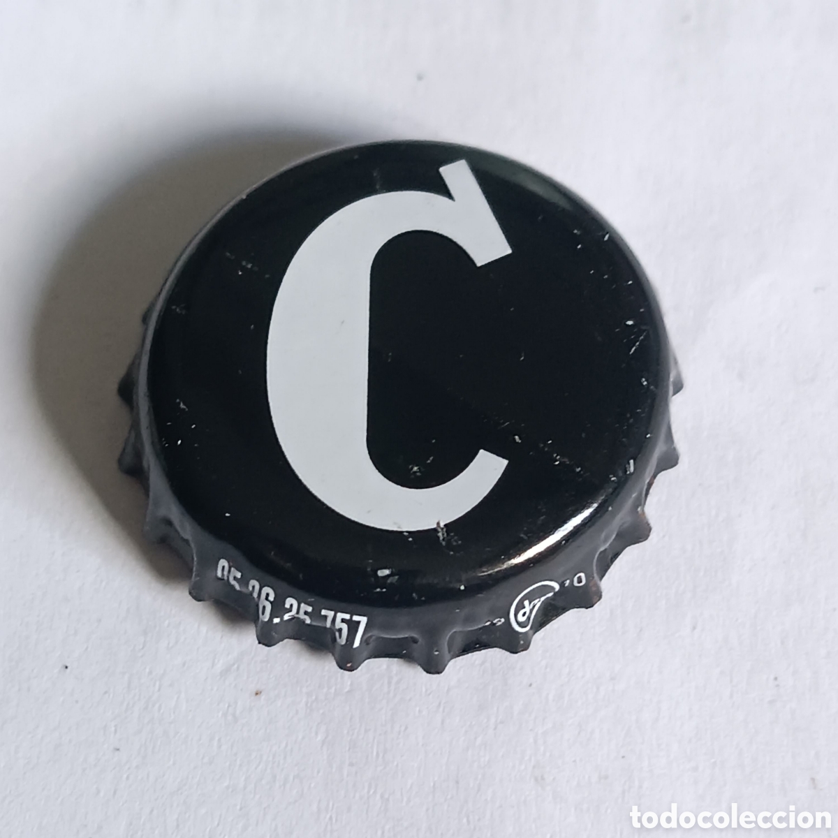 Collectionnisme de bi&egrave;res: CRUZCAMPO NEGRA CHAPA CERVEZA. CHAPA - TAPA - CORONA - CAPS- TAPON - GORRA. CROWN.