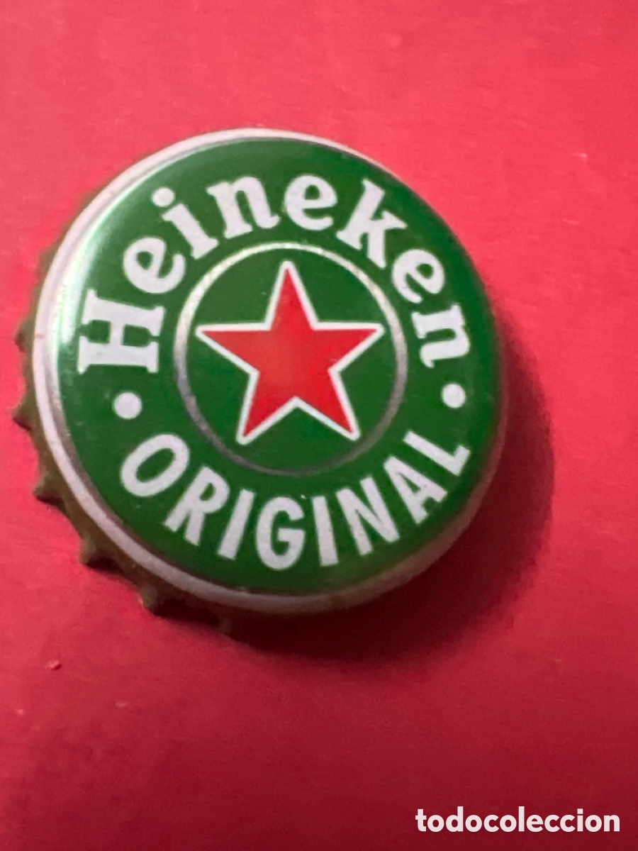 Collezionismo di birre: T4/X34/C4. HEINEKEN ORIGINAL. CHAPA CERVEZA. CHAPA - TAPA - CORONA - CAPS- TAPON - GORRA - CROWS.