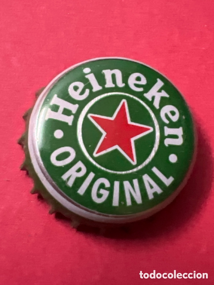 Collezionismo di birre: T4/X34/C5. HEINEKEN ORIGINAL. CHAPA CERVEZA. CHAPA - TAPA - CORONA - CAPS- TAPON - GORRA - CROWS.