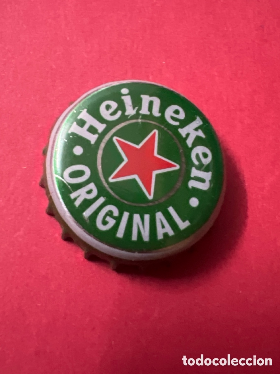 Coleccionismo de cervezas: T4/X34/D3. HEINEKEN ORIGINAL. CHAPA CERVEZA. CHAPA - TAPA - CORONA - CAPS- TAPON - GORRA - CROWS.