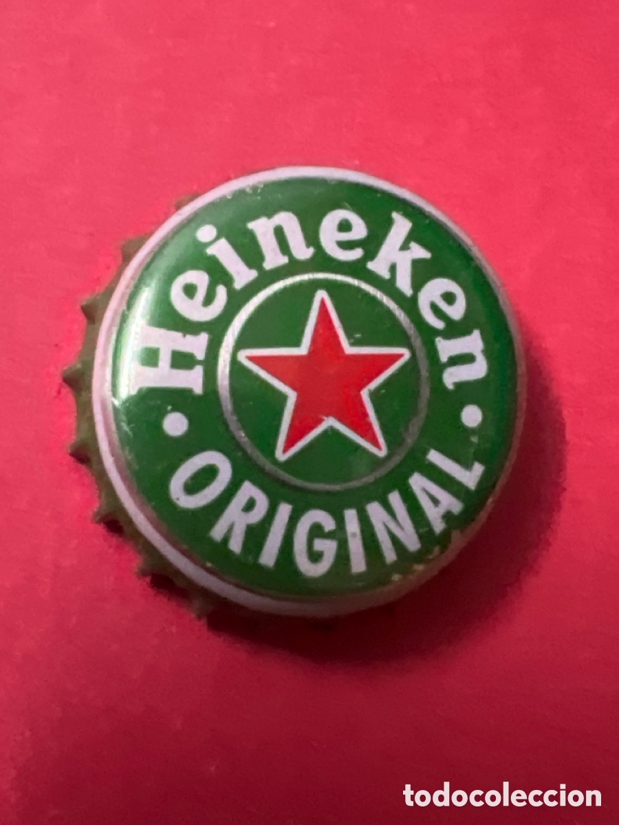 Coleccionismo de cervezas: T4/X34/D4. HEINEKEN ORIGINAL. CHAPA CERVEZA. CHAPA - TAPA - CORONA - CAPS- TAPON - GORRA - CROWS.