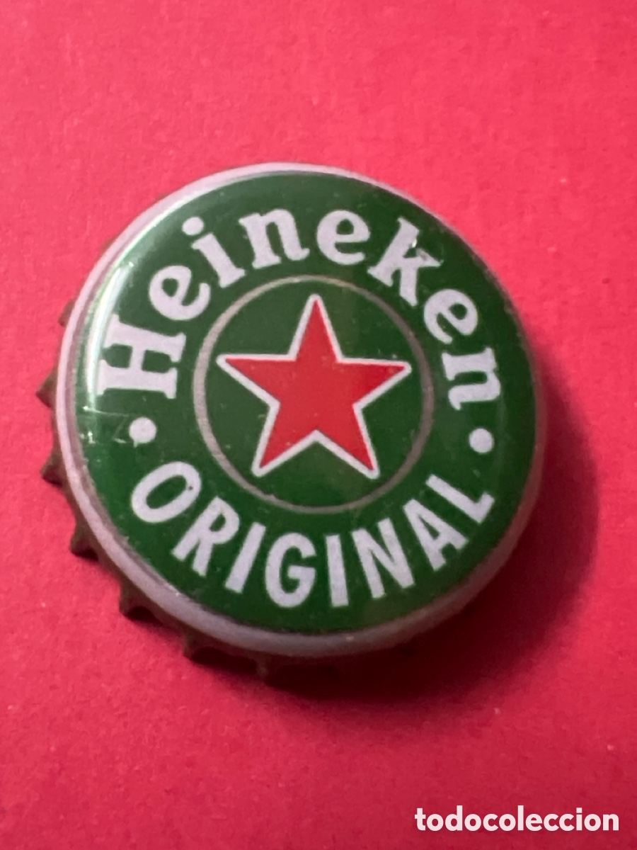 Coleccionismo de cervezas: T4/X34/D5. HEINEKEN ORIGINAL. CHAPA CERVEZA. CHAPA - TAPA - CORONA - CAPS- TAPON - GORRA - CROWS.