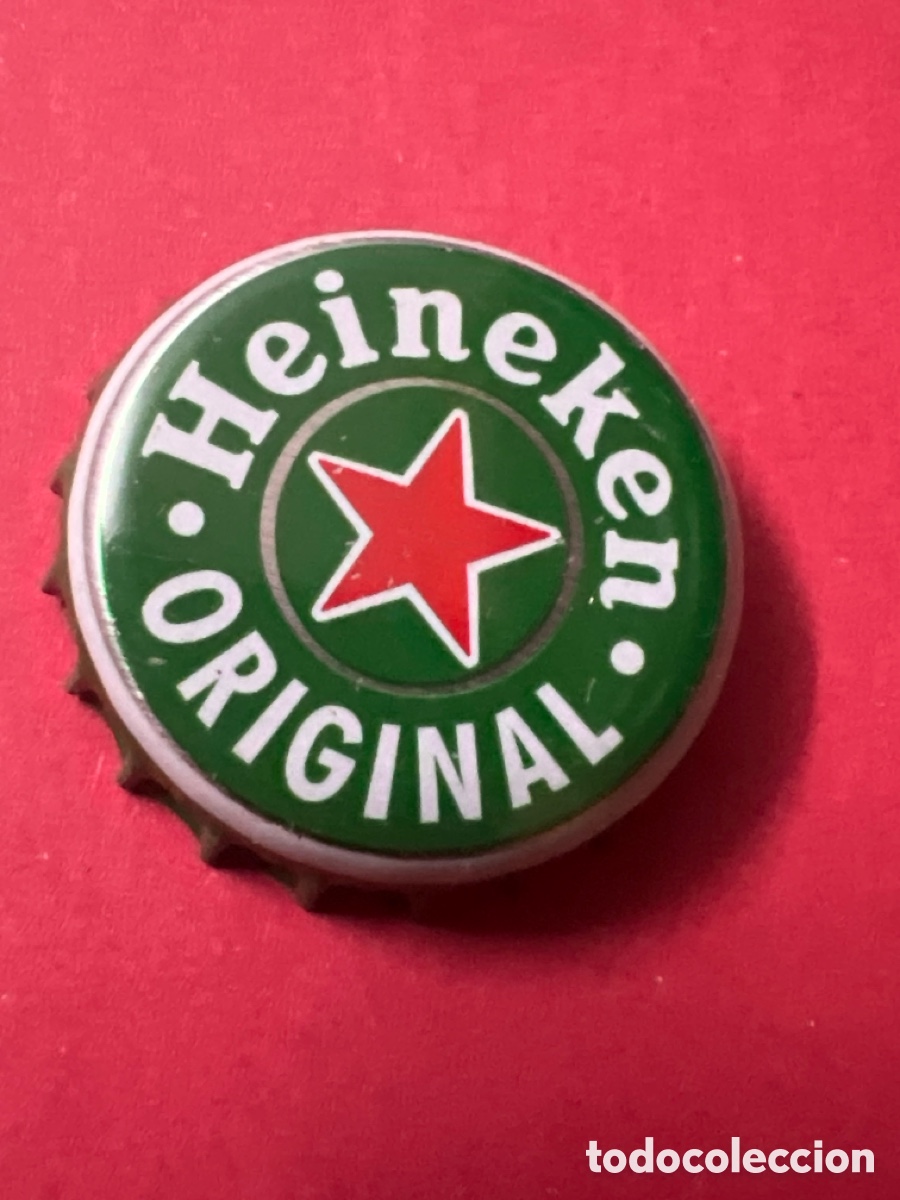 Coleccionismo de cervezas: T4/X34/D6. HEINEKEN ORIGINAL. CHAPA CERVEZA. CHAPA - TAPA - CORONA - CAPS- TAPON - GORRA - CROWS.