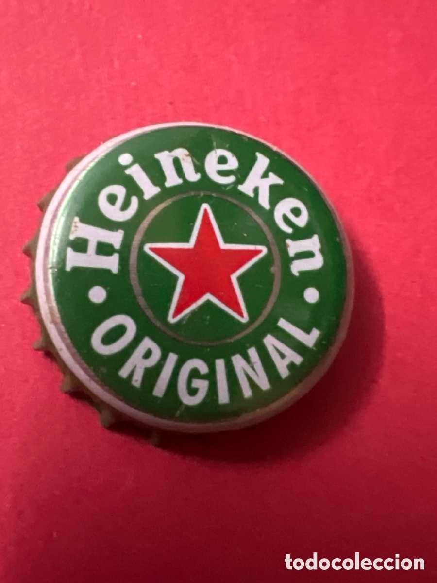 Coleccionismo de cervezas: T4/X34/E2. HEINEKEN ORIGINAL. CHAPA CERVEZA. CHAPA - TAPA - CORONA - CAPS- TAPON - GORRA - CROWS.
