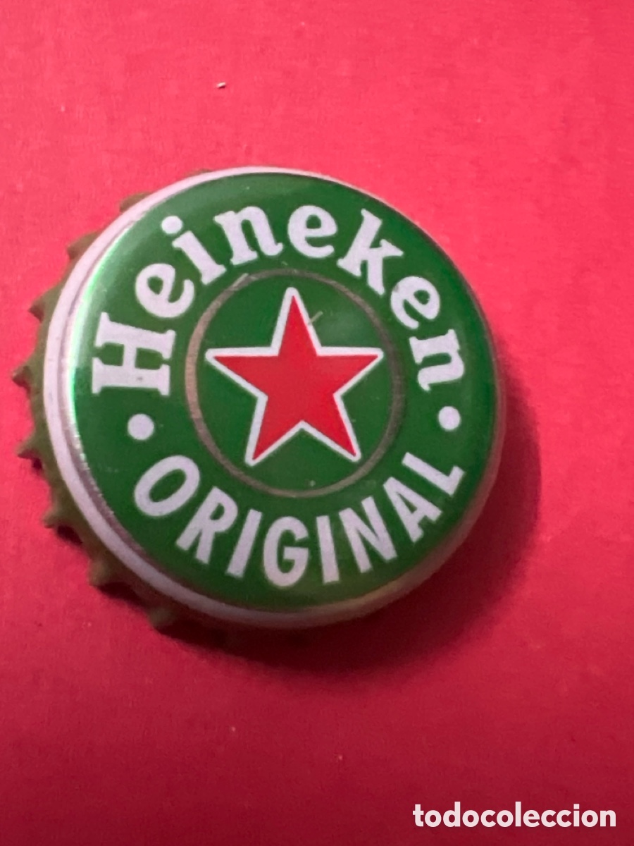 Coleccionismo de cervezas: T4/X34/E3. HEINEKEN ORIGINAL. CHAPA CERVEZA. CHAPA - TAPA - CORONA - CAPS- TAPON - GORRA - CROWS.