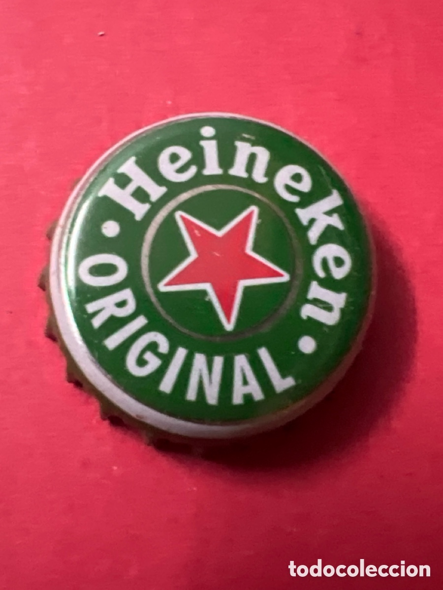 Coleccionismo de cervezas: T4/X34/E4. HEINEKEN ORIGINAL. CHAPA CERVEZA. CHAPA - TAPA - CORONA - CAPS- TAPON - GORRA - CROWS.