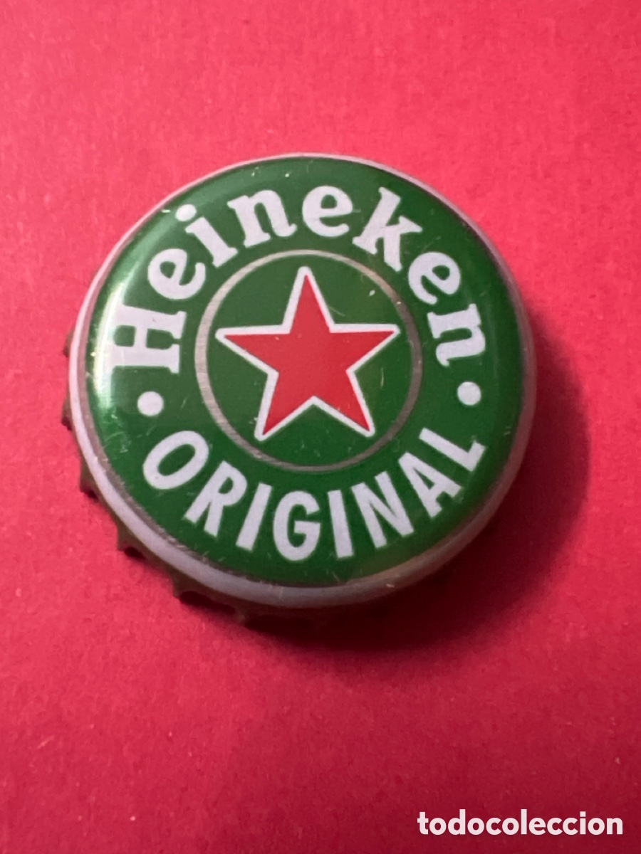 Coleccionismo de cervezas: T4/X34/E5. HEINEKEN ORIGINAL. CHAPA CERVEZA. CHAPA - TAPA - CORONA - CAPS- TAPON - GORRA - CROWS.