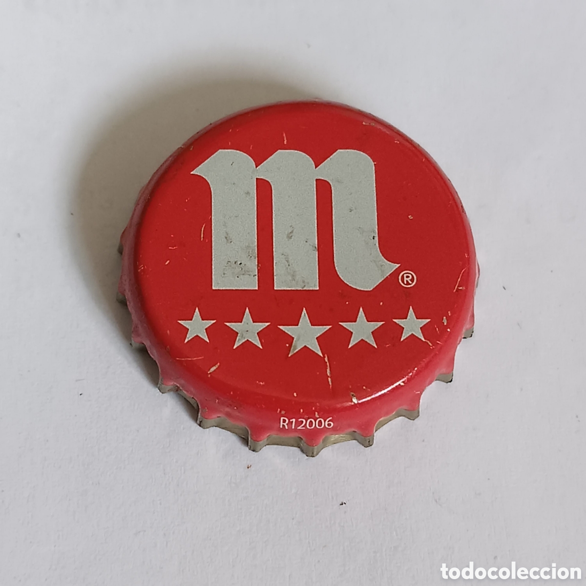 Coleccionismo de cervezas: MAHOU 5 ESTRELLAS. CHAPA CERVEZA. CHAPA - TAPA - CORONA - CAPS- TAPON - GORRA CROWS.
