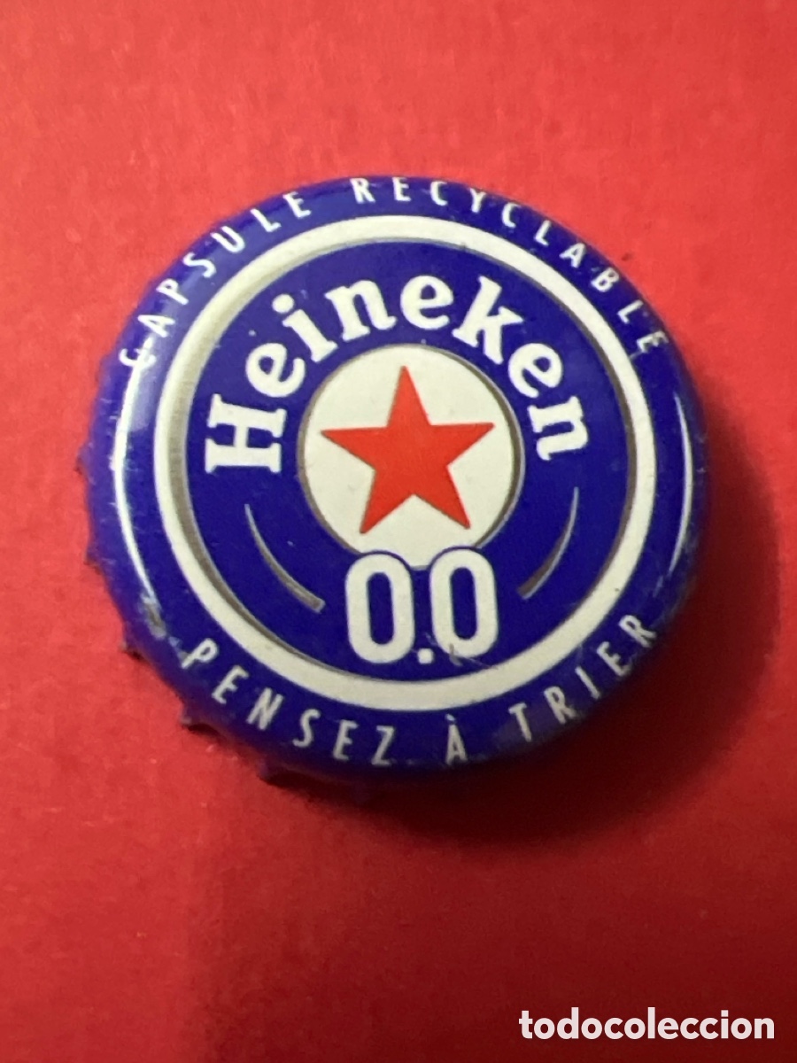 Sammeln von Brauereiartikeln: T4/X34/F4. chapa tap&oacute;n corona de cerveza heineken sin alcohol 0,0