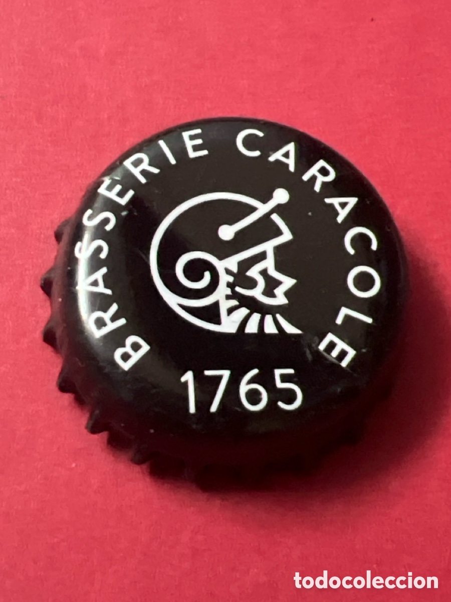 Coleccionismo de cervezas: T4/X34/P6. CHAPA CERVEZA - B&Eacute;LGICA- Brasserie Caracole 1765