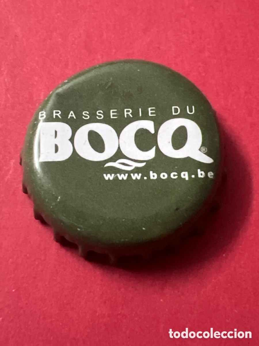 Coleccionismo de cervezas: T4/X34/Q1. TAPON CORONA CAPSULA CHAPA CERVEZA BOCQ (B&Eacute;LGICA)