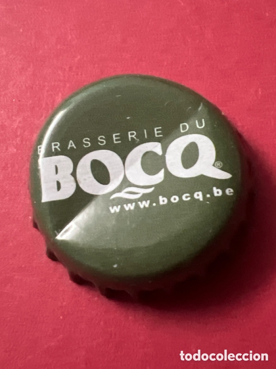Coleccionismo de cervezas: T4/X34/Q2. TAPON CORONA CAPSULA CHAPA CERVEZA BOCQ (B&Eacute;LGICA)