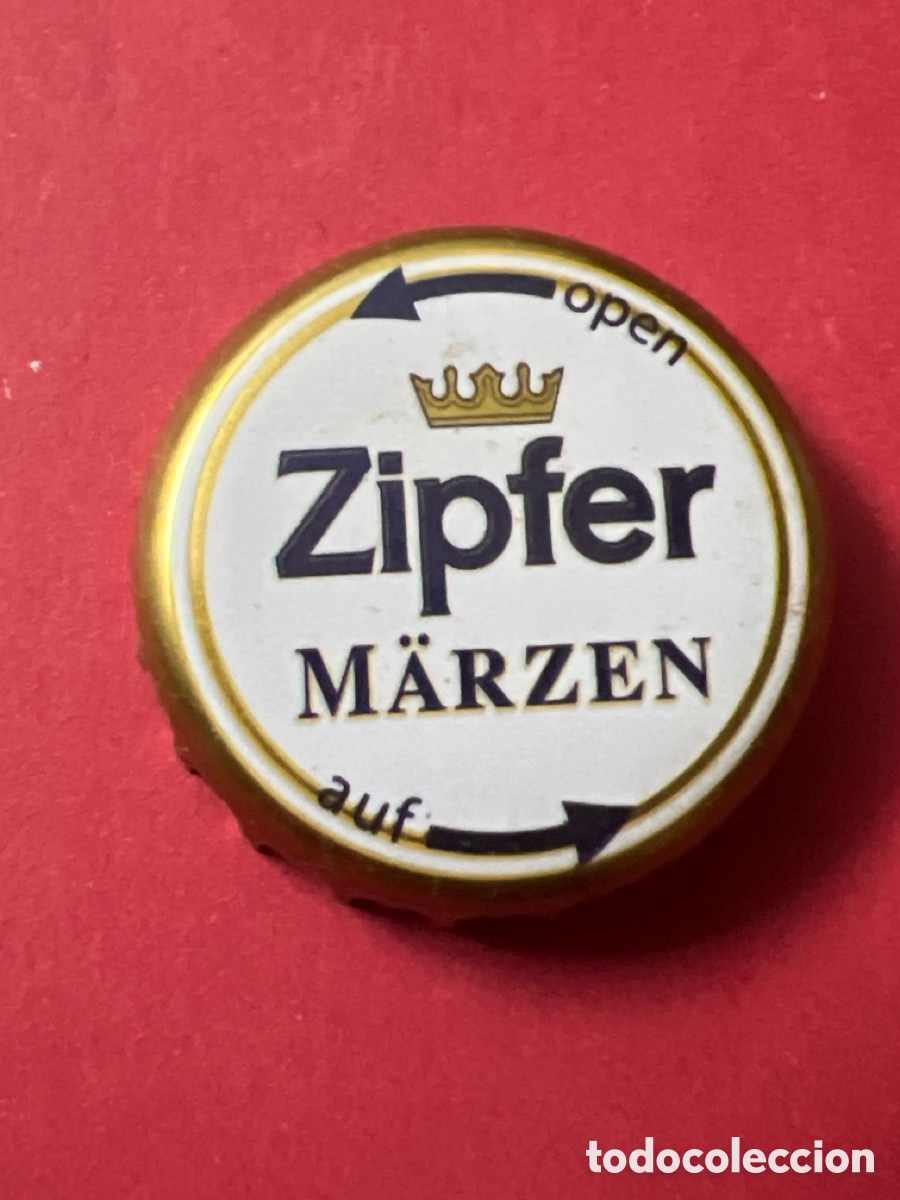 Coleccionismo de cervezas: T4/X33/A3. CHAPA CERVEZA - AUSTRIA - Zipfer M&auml;rzen open auf