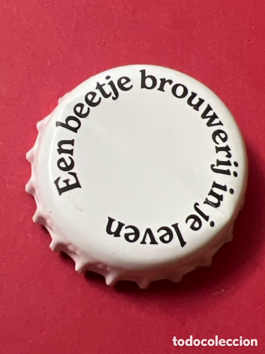 Coleccionismo de cervezas: T4/X33/B5. CHAPA CERVEZA - De Eeuwige Jeugd, Een beetje brouwerij in je leven
