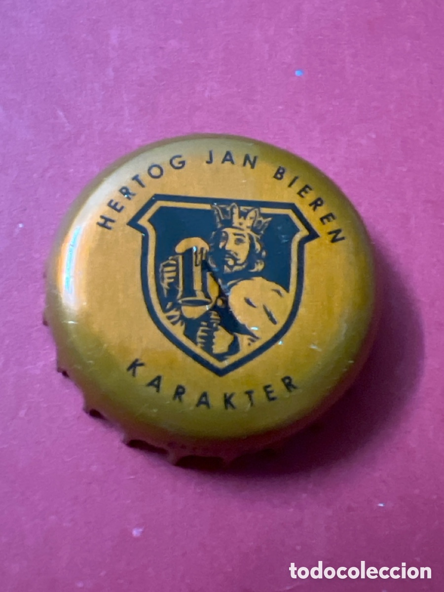 Coleccionismo de cervezas: T4/X33/B6. CHAPA CERVEZA - PA&Iacute;SES BAJOS - Hertog Jan Bieren Karakter