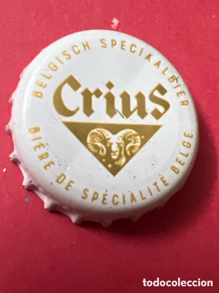 Collectable Beer: T4/X33/D1. CHAPA CERVEZA - B&Eacute;LGICA - Crius Belgisch Speciaalbier Bi&egrave;re de Sp&eacute;cialit&eacute; Belge