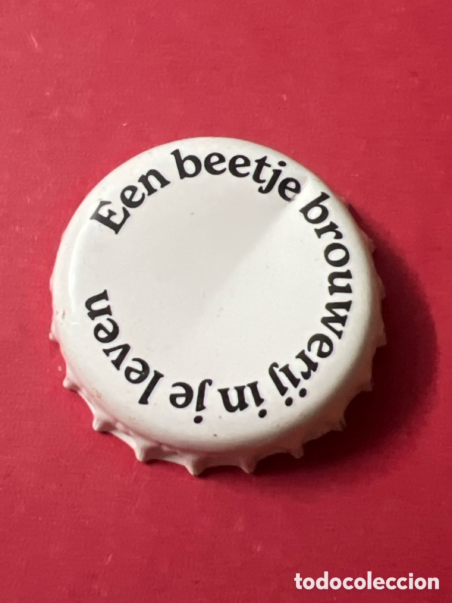 Coleccionismo de cervezas: T4/X33/E1. CHAPA CERVEZA - De Eeuwige Jeugd, Een beetje brouwerij in je leven