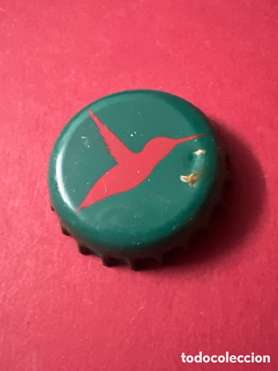 Coleccionismo de cervezas: T4/X33/E5. Belgica Capsule Bi&egrave;re Beer Crown Cap Colibri Brasserie Mongozo Huyghe Melle