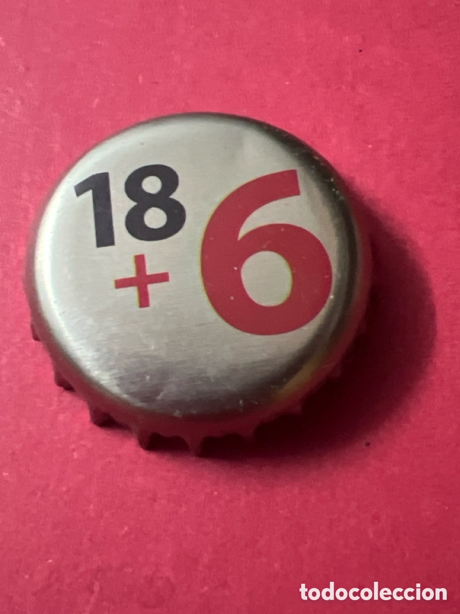 Coleccionismo de cervezas: T4/X33/F2. CHAPA CERVEZA - B&Eacute;LGICA - 18 + 6