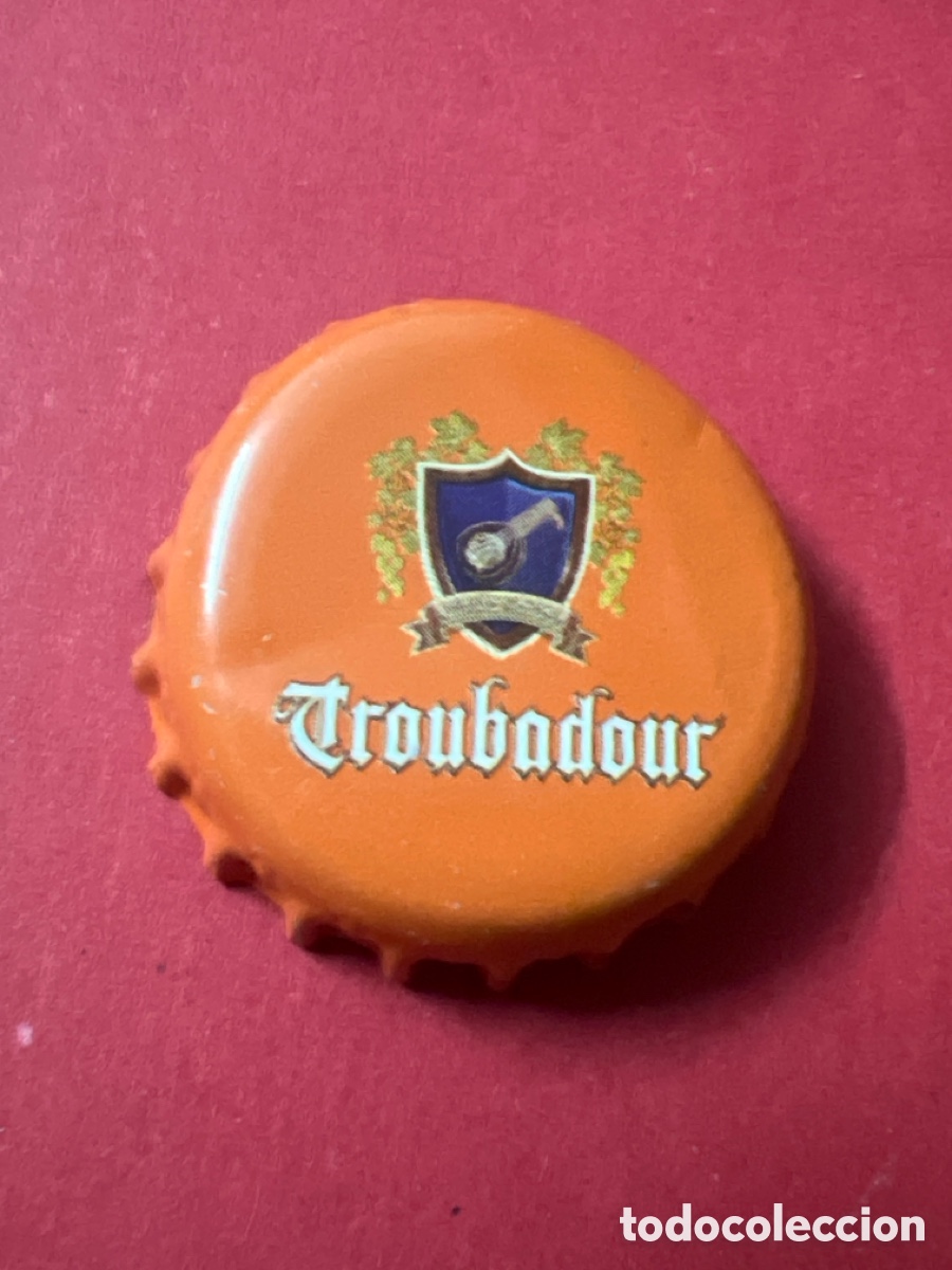 Coleccionismo de cervezas: T4/X33/F5. TAPON CORONA CHAPA BEER BOTTLE CAP KRONKORKEN TAPPI CAPSULE TROUBADOUR - BELGICA