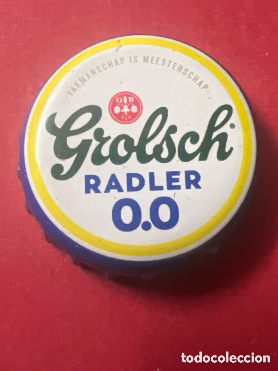 Coleccionismo de cervezas: T4/X36/P3. CHAPA CERVEZA - PA&Iacute;SES BAJOS - GROLSCH RADLER 0,0