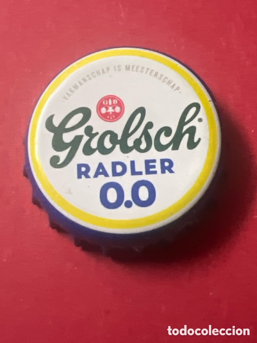 Coleccionismo de cervezas: T4/X36/P4. CHAPA CERVEZA - PA&Iacute;SES BAJOS - GROLSCH RADLER 0,0