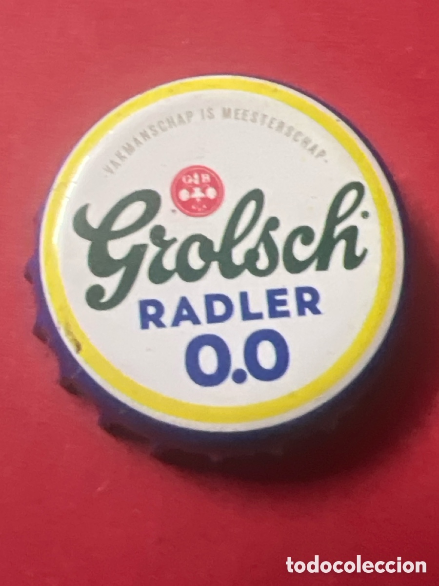 Coleccionismo de cervezas: T4/X36/P5. T4/X36/P3. CHAPA CERVEZA - PA&Iacute;SES BAJOS - GROLSCH RADLER 0,0
