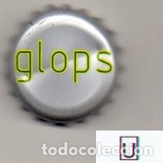 Coleccionismo de cervezas: chapa - cerveza - ESPA&Ntilde;A - Glops Blanca