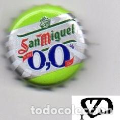 Coleccionismo de cervezas: chapa - cerveza - ESPA&Ntilde;A - San Miguel 0,0% Manzana