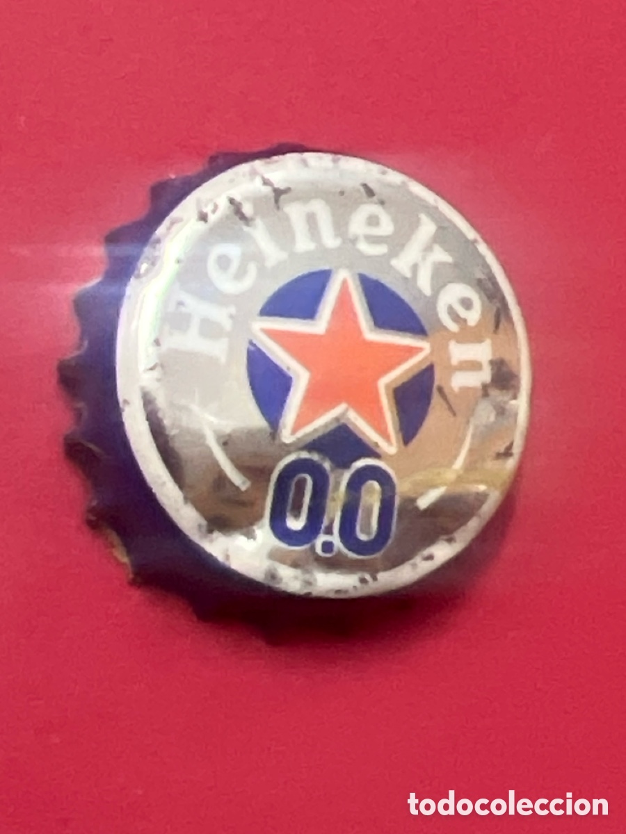 Coleccionismo de cervezas: T4/X34/O1. TAPON CORONA CHAPA BEER BOTTLE CAP KRONKORKEN TAPPI CAPSULE CERVEZA HEINEKEN 0,0