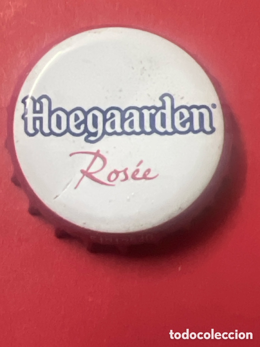 Coleccionismo de cervezas: T4/X34/B1. CHAPA CERVEZA HOEGAARDEN ROS&Eacute;E