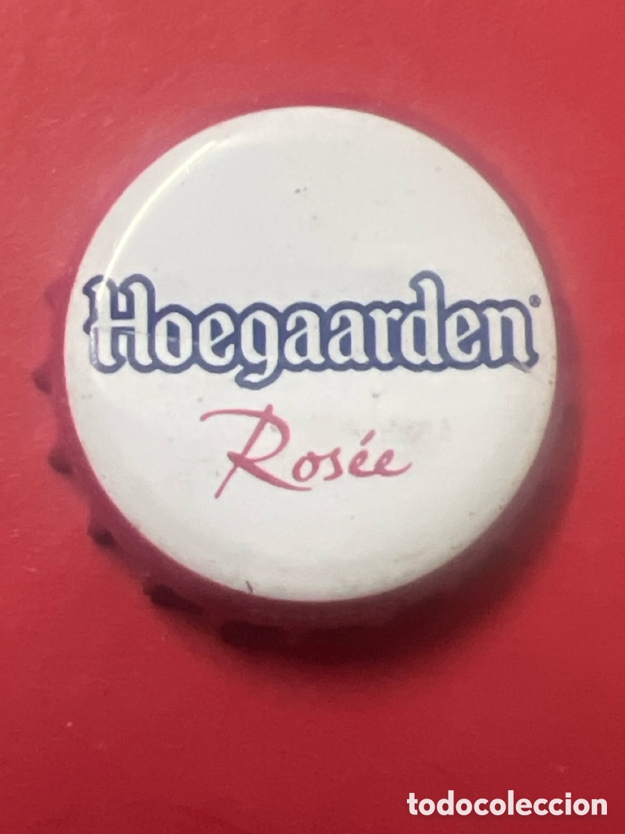 Coleccionismo de cervezas: T4/X34/C2. CHAPA CERVEZA HOEGAARDEN ROS&Eacute;E