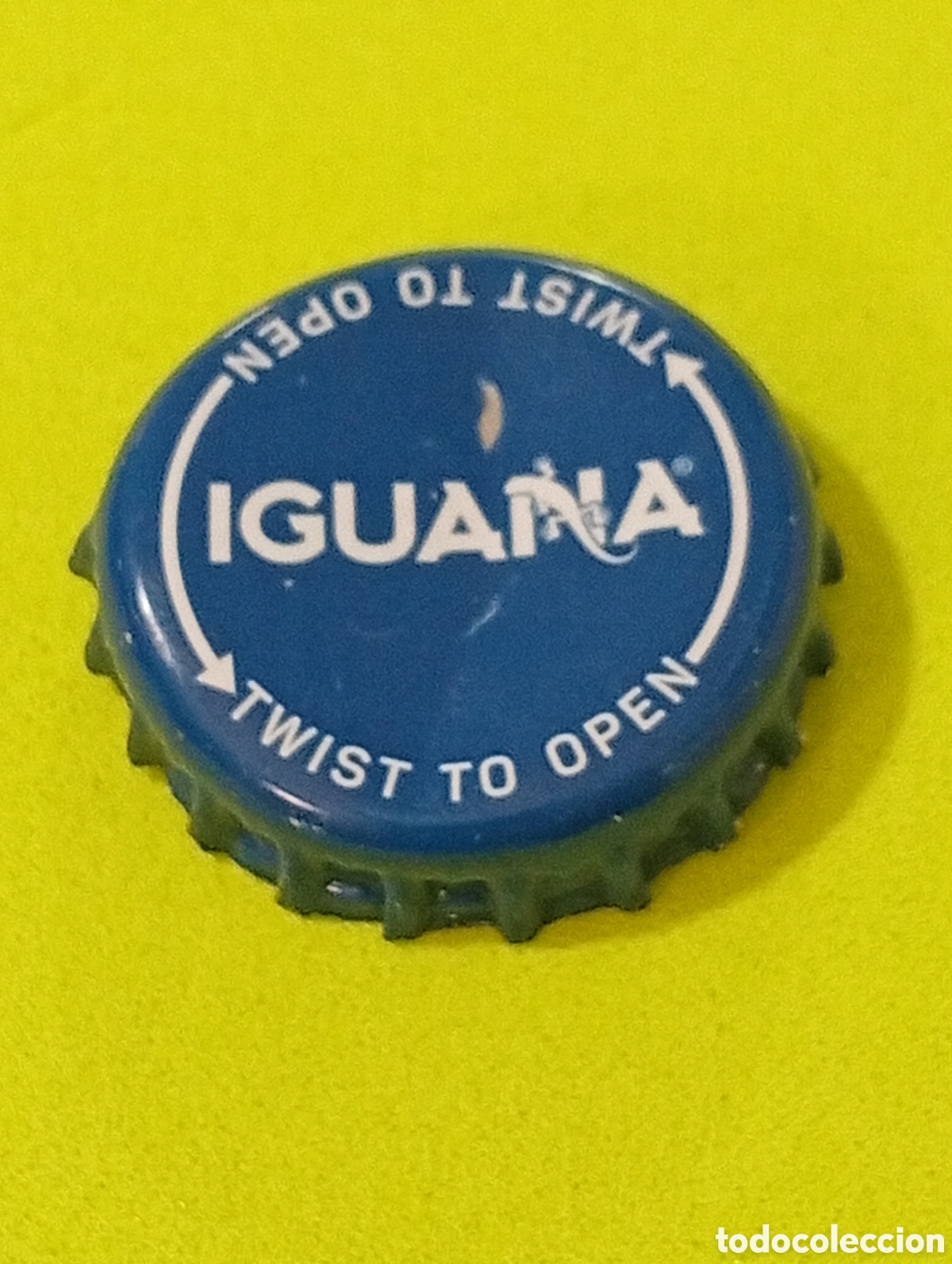 Coleccionismo de cervezas: PLACA DE CERVEZA IGUANA