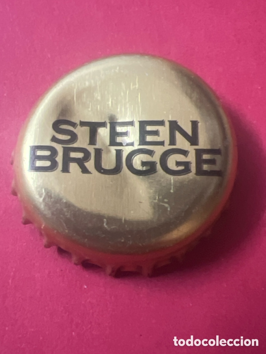 Coleccionismo de cervezas: T4/X32/A2. CHAPA CERVEZA -B&Eacute;LGICA - Steen Brugge