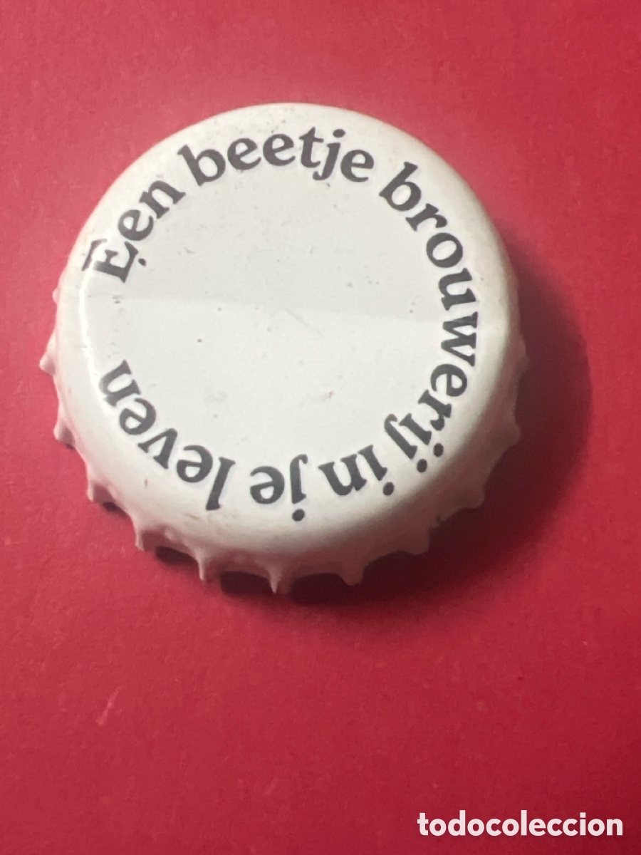 Coleccionismo de cervezas: T4/X32/B1. CHAPA CERVEZA - De Eeuwige Jeugd, Een beetje brouwerij in je leven