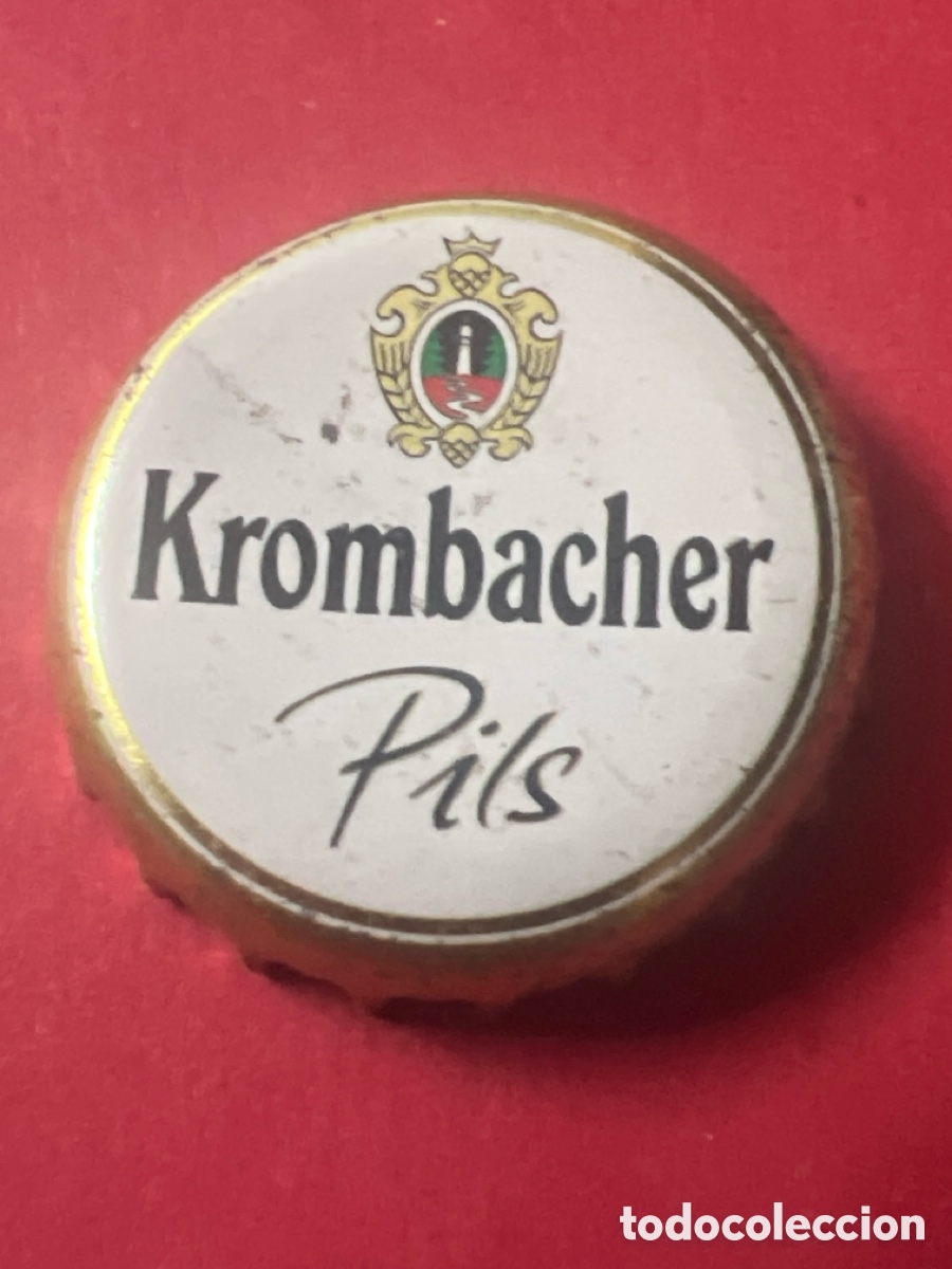 Coleccionismo de cervezas: T4/X32/B2. Chapa corona cerveza KROMBACHER PILS