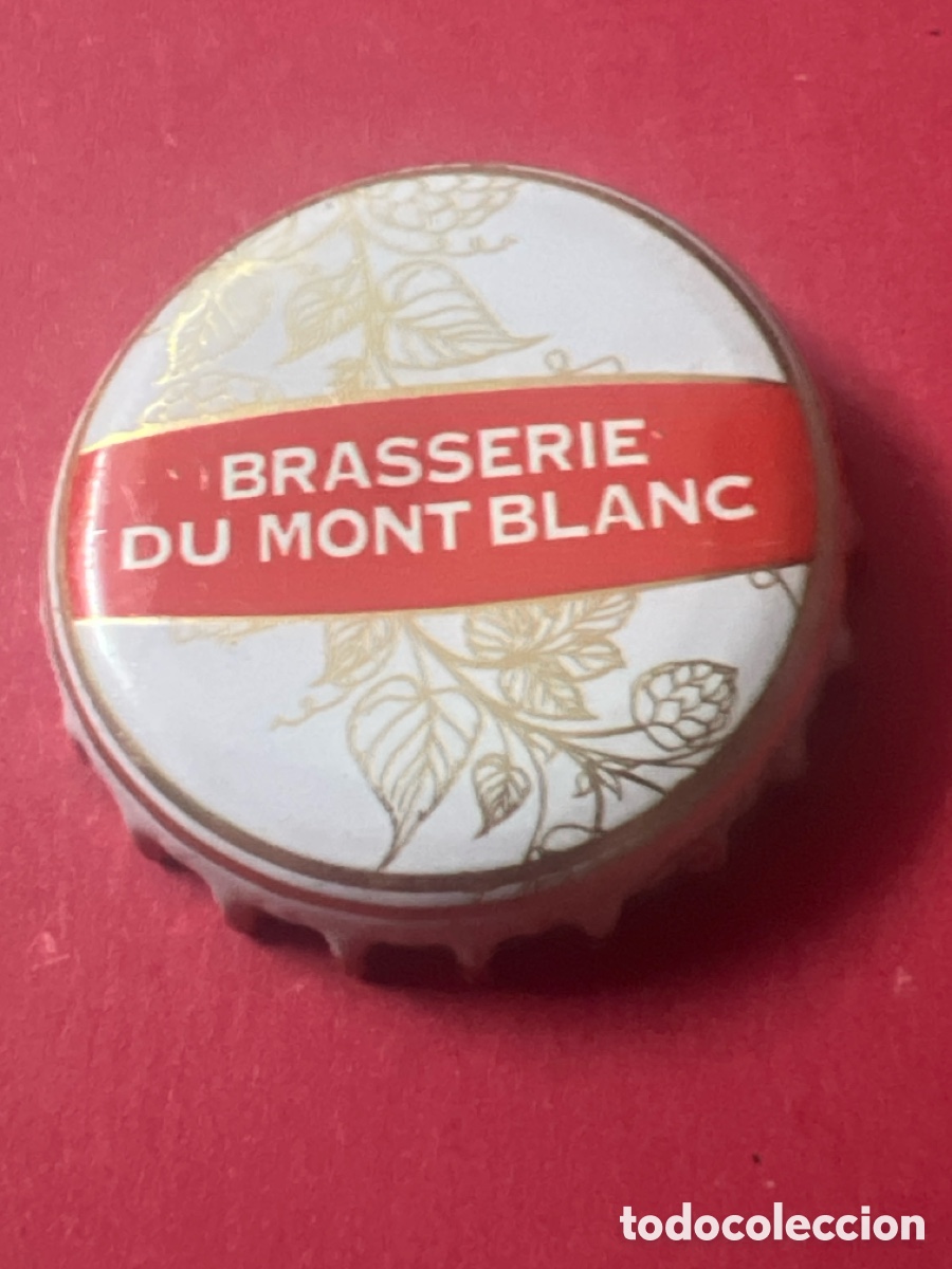 Coleccionismo de cervezas: T4/X32/C3. CHAPA CERVEZA - Brasserie du Mont Blanc