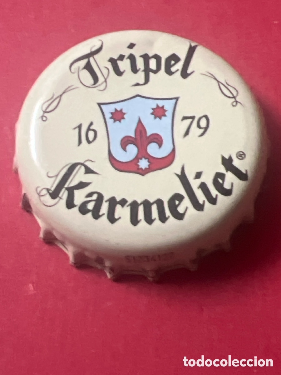 Coleccionismo de cervezas: T4/X32/C6. CHAPA CORONA DE CERVEZA - Tripel Karmeliet - Belgica