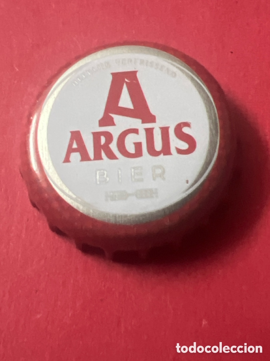 Coleccionismo de cervezas: T4/X32/D5. CHAPA CERVEZA ARGUS