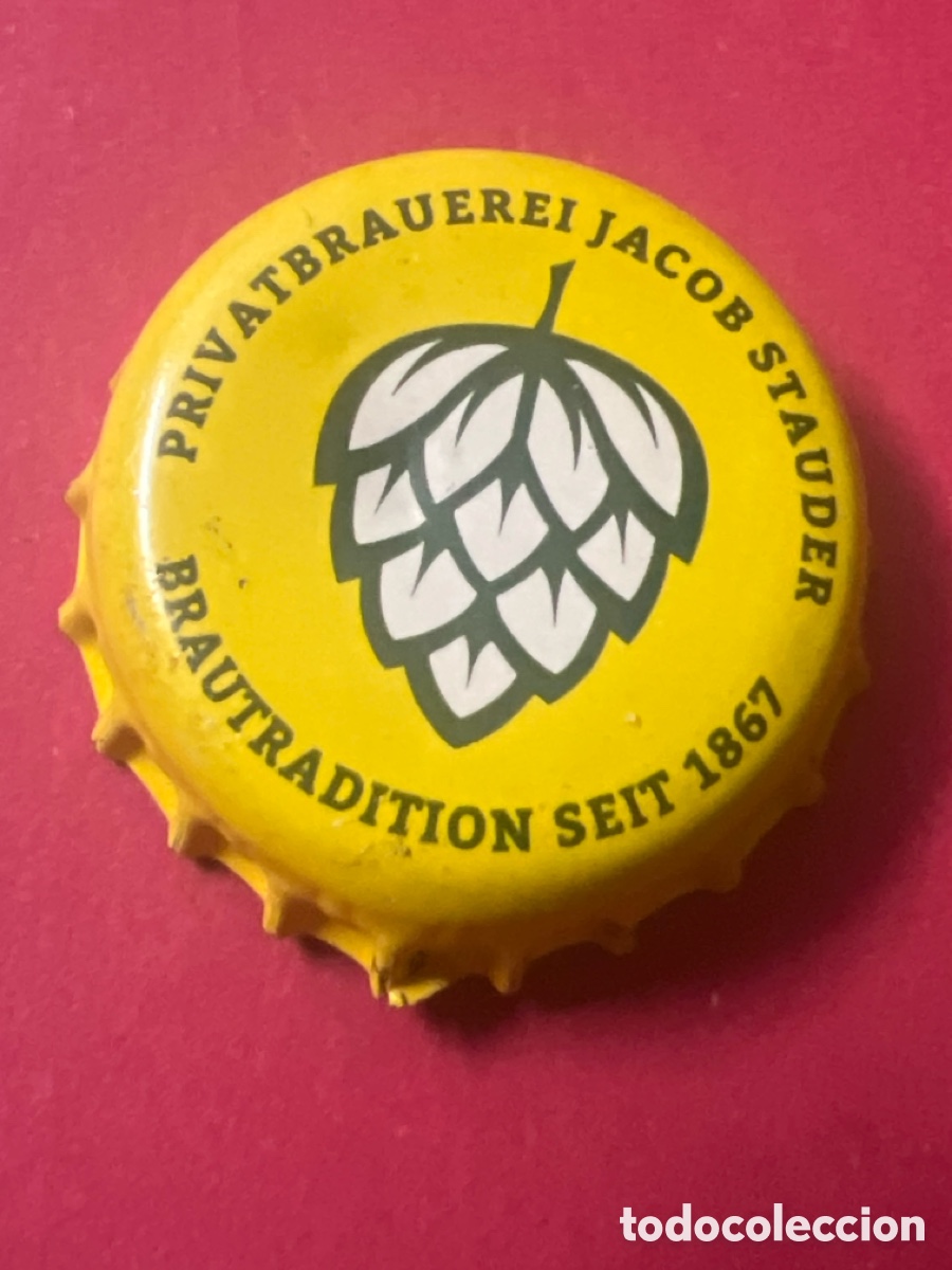 Sammeln von Brauereiartikeln: T4/X32/F1. CHAPA CERVEZA - Privatbrauerei Jacob Stauder Brautradition seit 1867